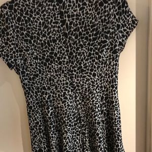 Calvin Klein animal print dress